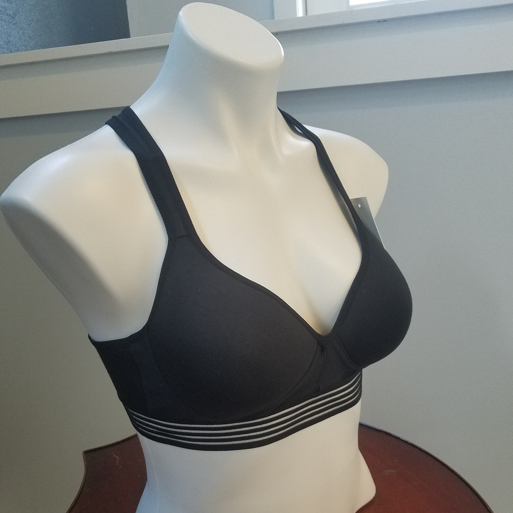 NWT I Love Your Style Soft Bra - Black